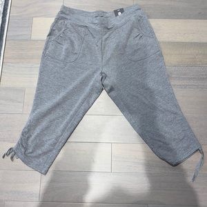 Avenue plus size crop joggers